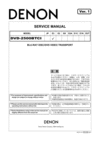 Thumbnail Denon DVD2500BTCI Service Manual / Repair Manual