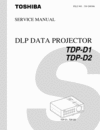 Thumbnail Toshiba TDP-D1 / TDP-D2 Service Manual Thumbnail Toshiba TDP-D1 / TDP-D2 Service Manual